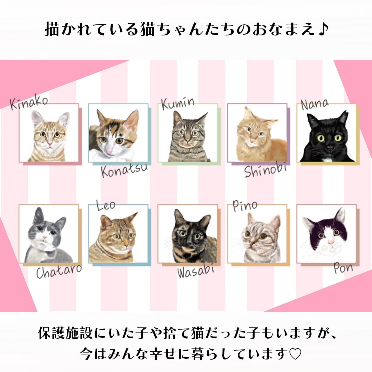 猫 ねこ シール 切手型 24枚 保護猫 チャリティー 動物保護活動 寄付