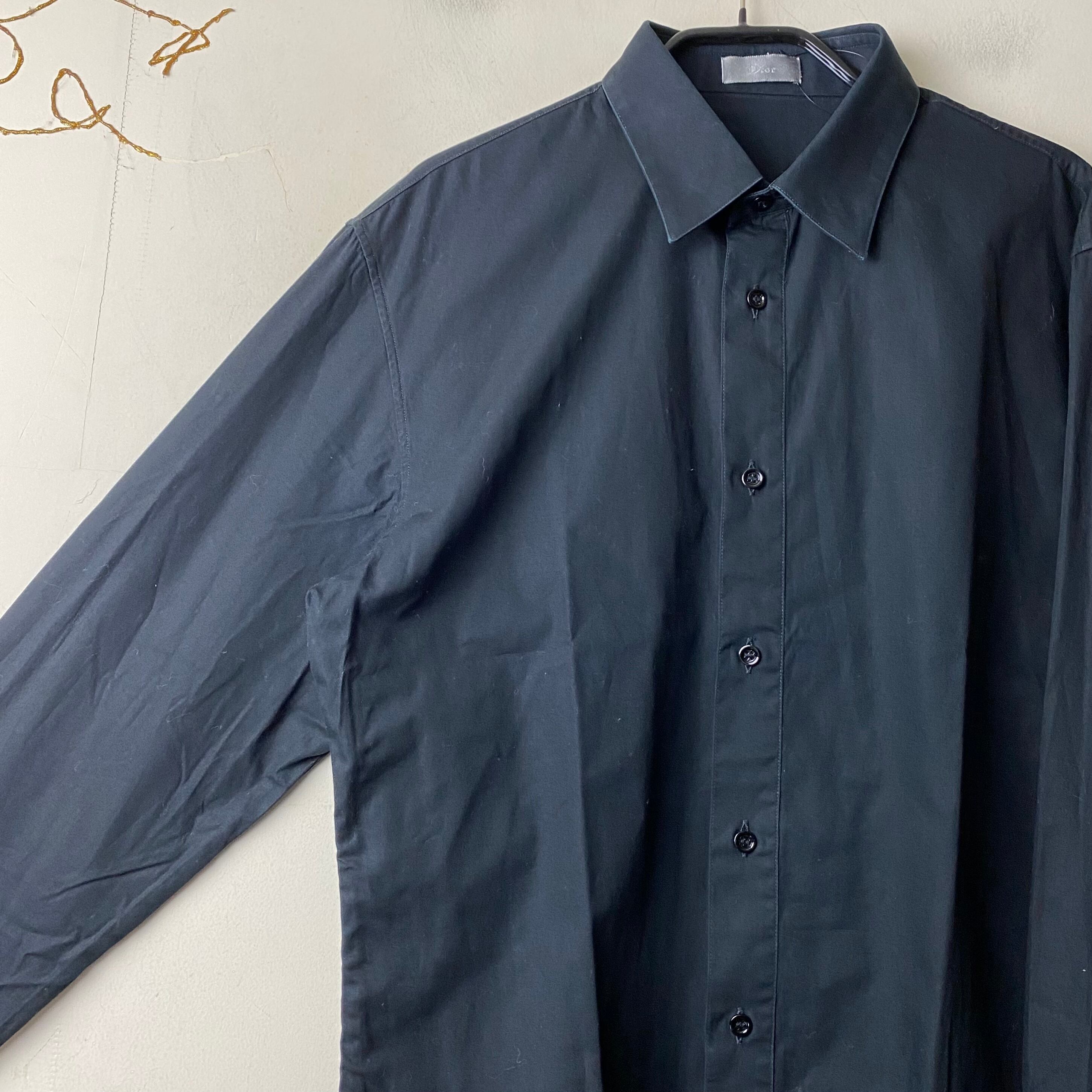 2007AW DIOR HOMME black shirt | NOIR ONLINE