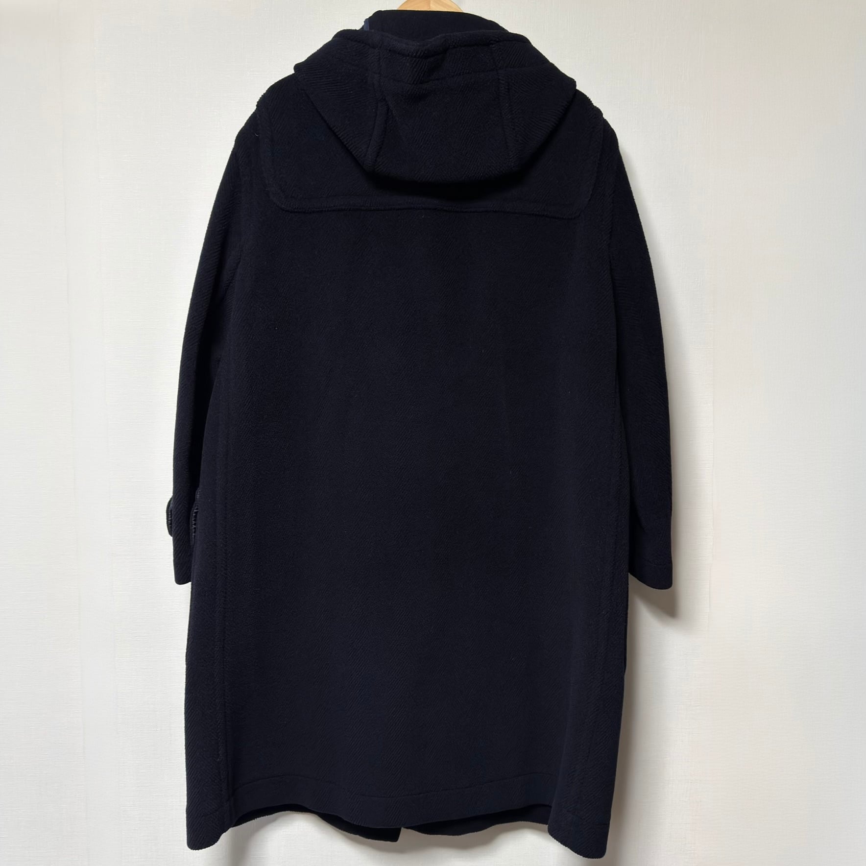 OLD ENGLAND 80-90s イギリス製 ヘリンボーン ウール ダッフルコート