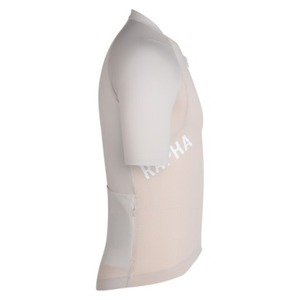 RAPHA  MEN'S PRO TEAM LIGHTWEIGHT JERSEY SILVER GRAY/WHITE ALYSSUM