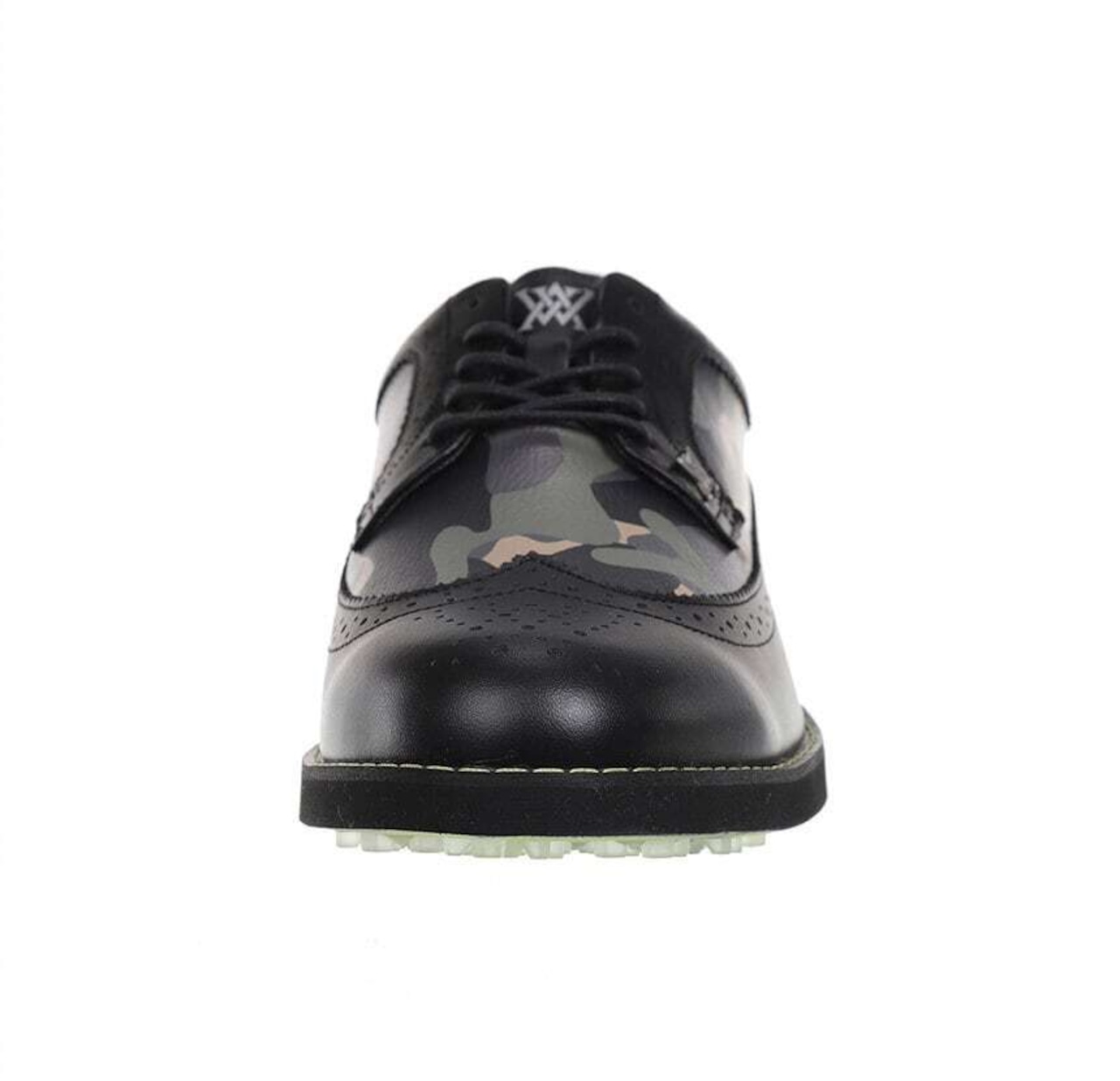 M Camo Wing Tip Brogue Shoes