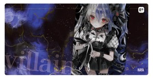 amii. Half Play mat 《 villain（ヴィラン） 》Art by はや EMOZamii. プレイマット ハーフプレイマット ラバーマット Rubber mat デスクマット Desk mat ビラン