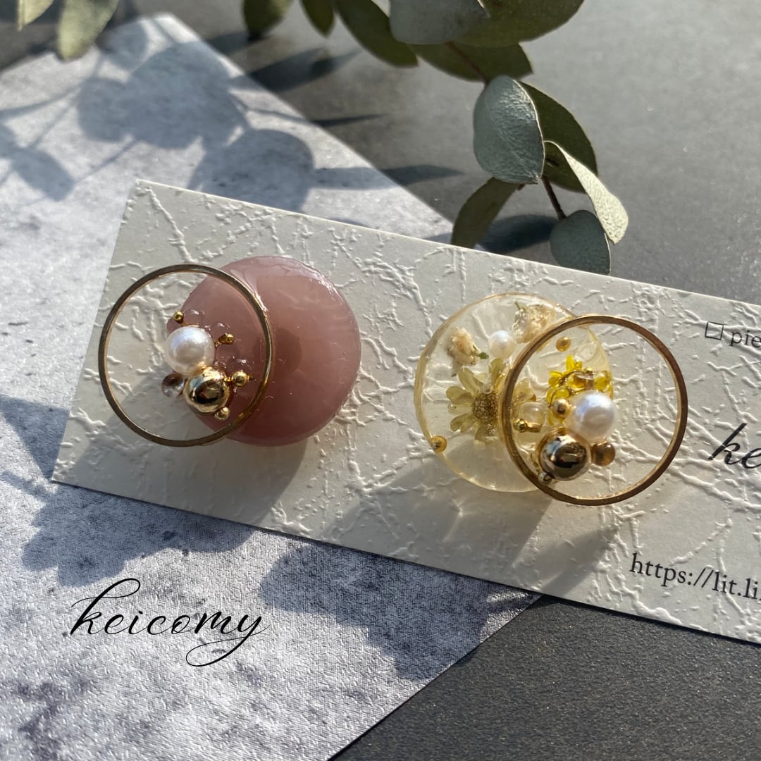 『5068』ハンドメイドピアス 9a2508cdf3dadf563f0f84854cc1fc