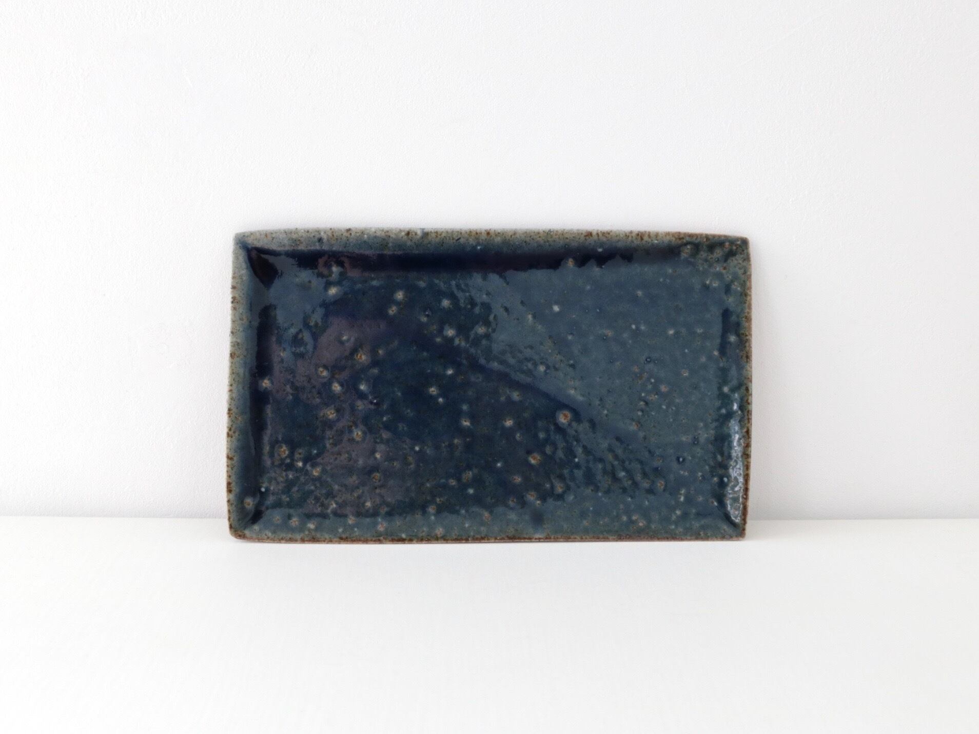 十場天伸 長平皿（ソーダ釉） B | Galerie NUAGE