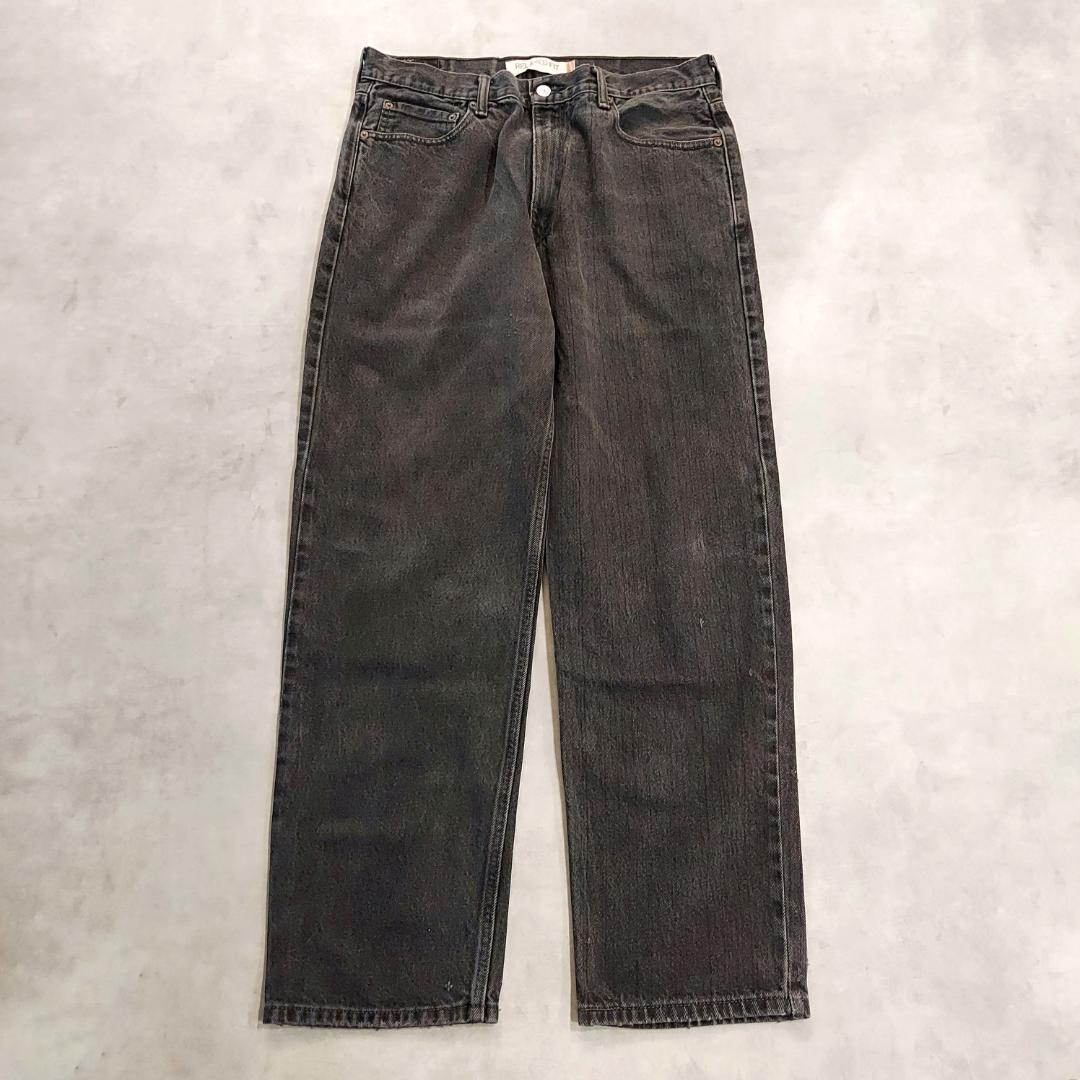リーバイス550 Levis W36 ブラックデニム 古着 ボトム 20337 リーバイス550 W36 ブラックデニム パンツ 黒 USA 90s 14280 | fuufu