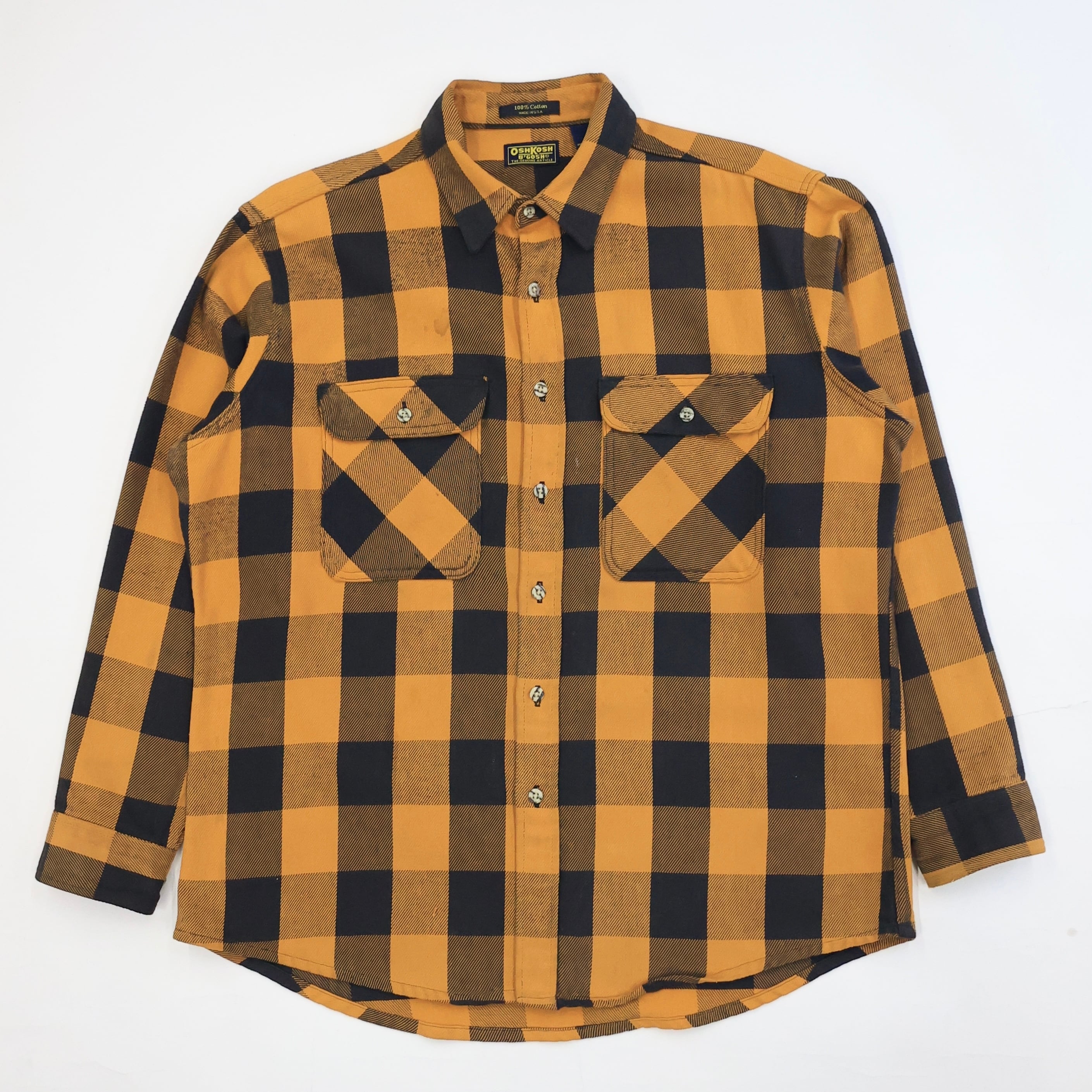 90S OSHKOSH B'GOSH HEAVY FLANEL L/S SHIRT