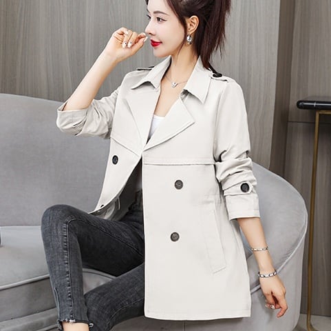 新品 ベージュ 上着 コートレジャンス