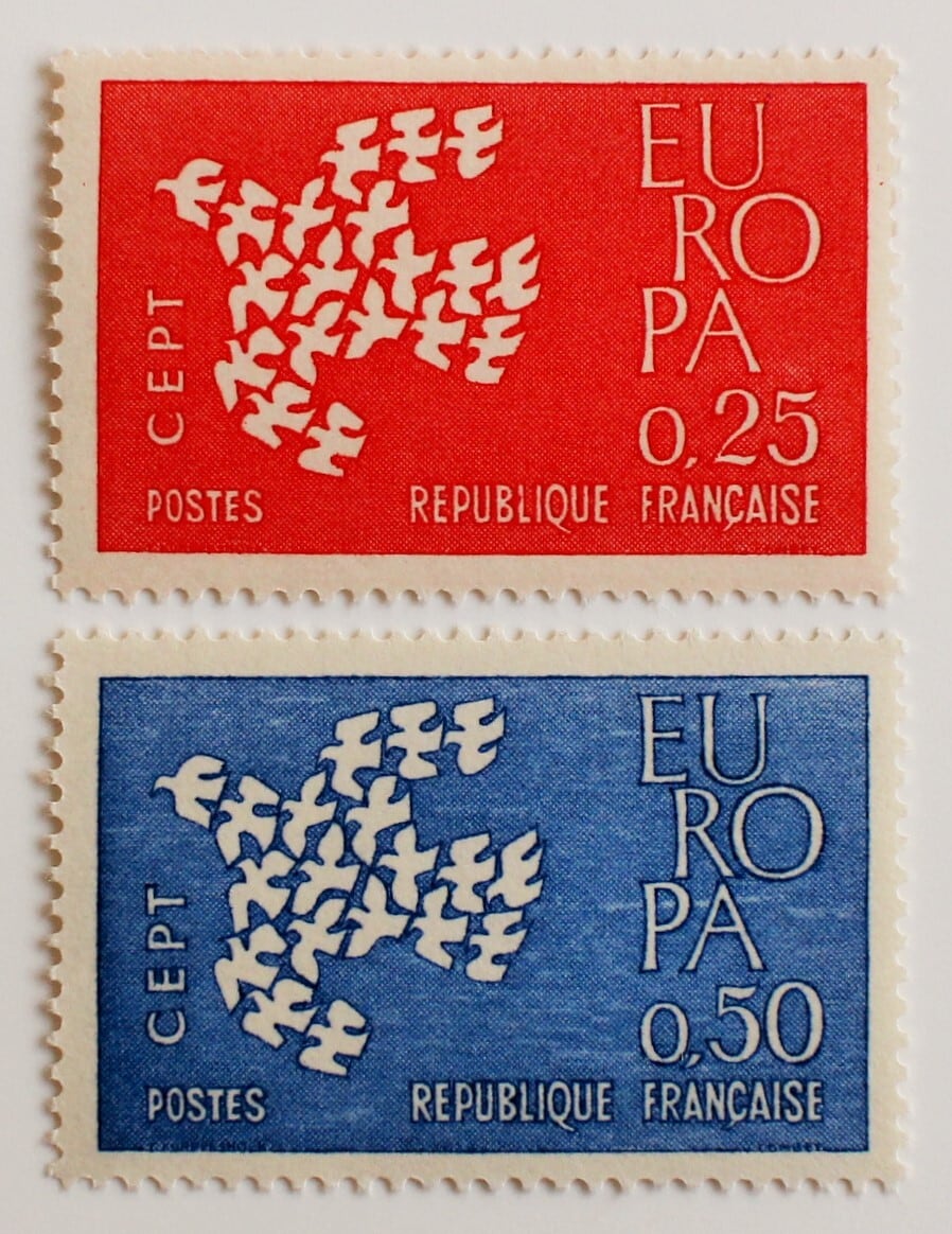 ヨーロッパ / フランス 1961 | Stempel ― 旅する切手 ―