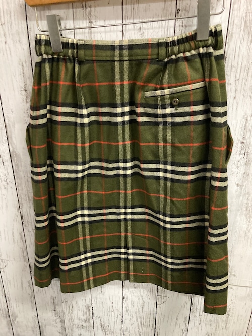 80’s vintage Burberrys Check skirt L