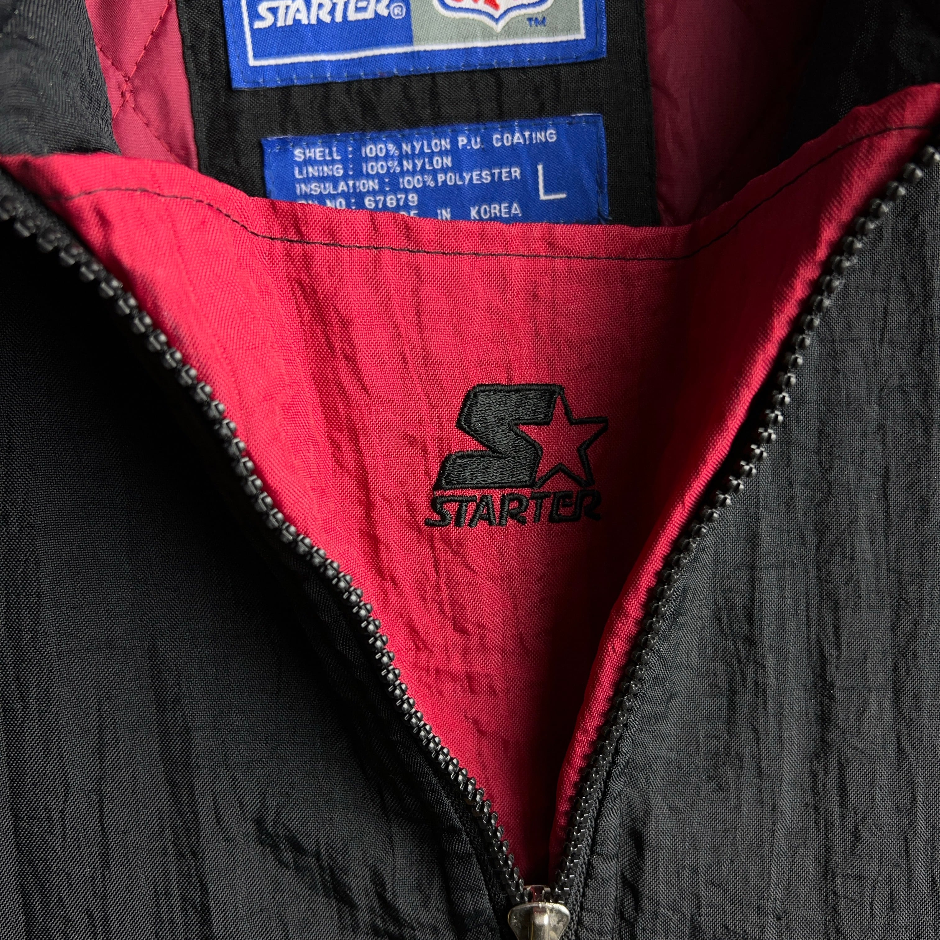 90's NFL STARTER “REDSKINS” Pullover Nylon Jacket SIZE L 90年代
