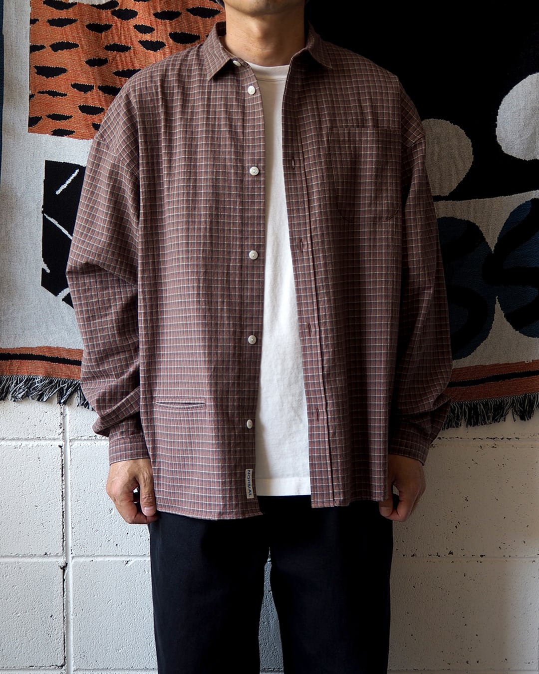 NOROLL, NORMAL PANAMA SHIRT | not wonder store