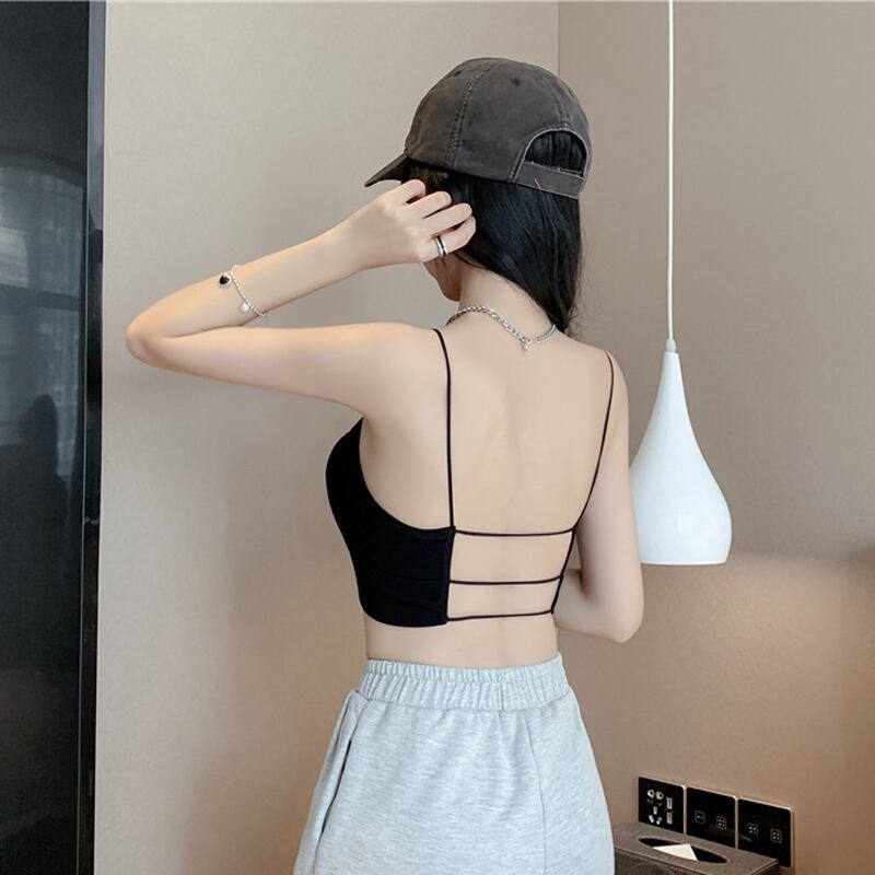 ホルターサマーバックブラックトップス 夏物 1号婦人21741530825