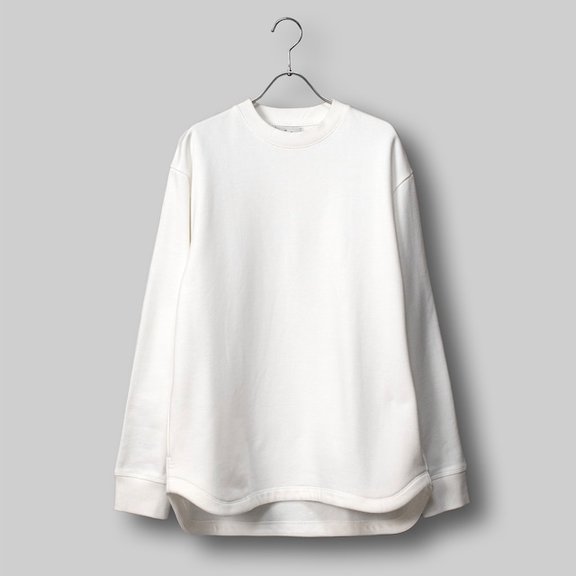 ユージュアルドレススウェットシャツ / Usual Dress Sweatshirt #WHITE