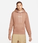 NIKE SB X DOYENNE FLEECE HOODIE FOSSIL ROSE L