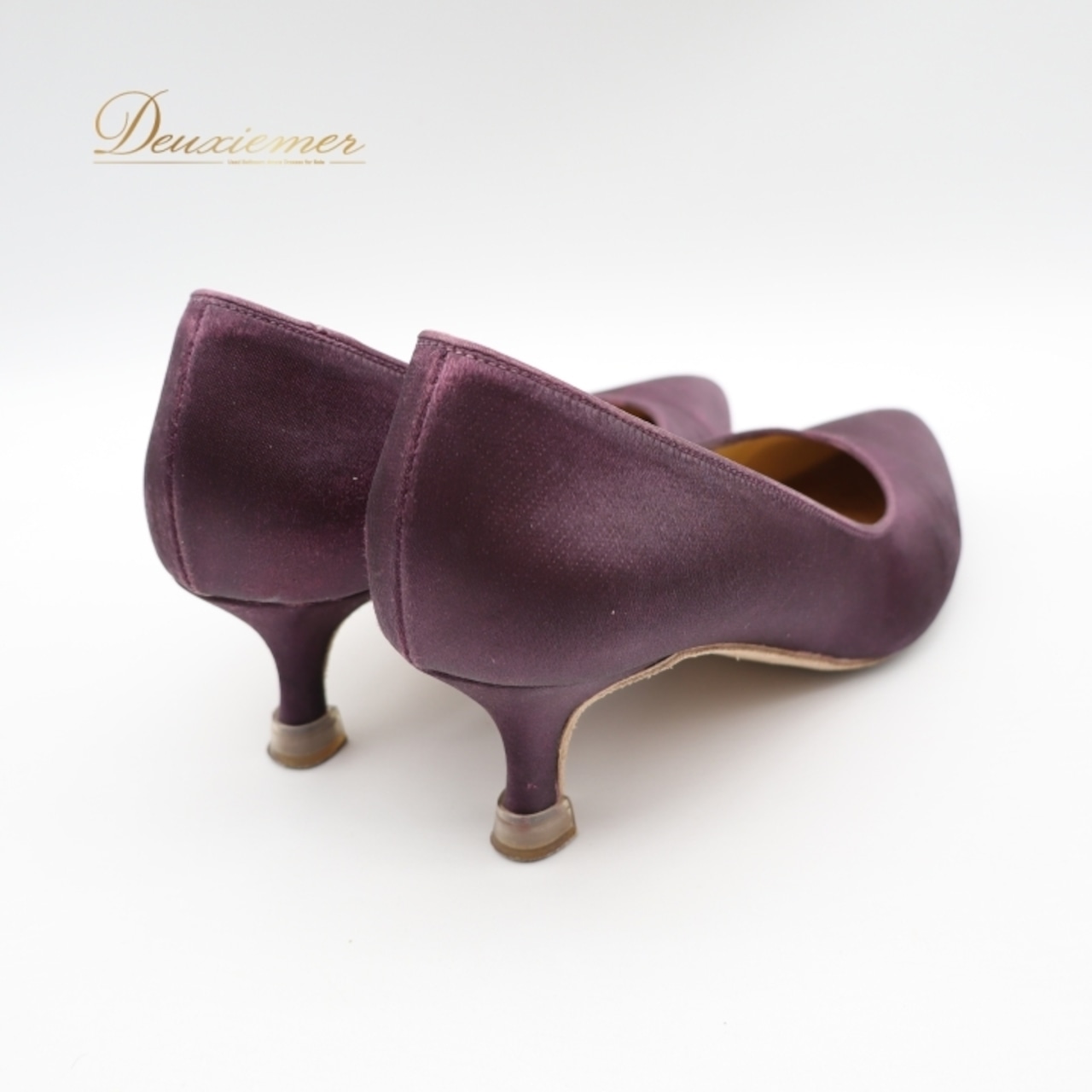 社交ダンス 衣装 スタンダード シューズ パープル系 SUPADANCE 靴 くつ ヒール レディース 無地 シンプル 紫 光沢 上品 イングランド製 ダンス衣装 練習 レッスン イベント ステージ かわいい 落ち着いた色 華やか パーティー