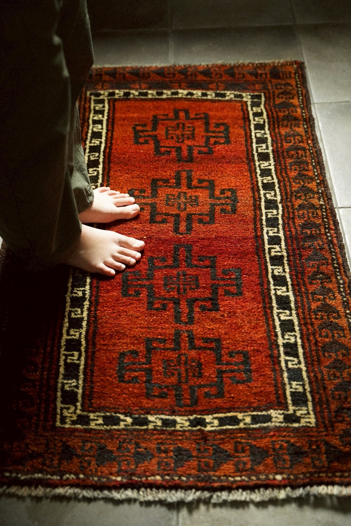 1888-Vintage Baluch rug | 手織りのヴィンテージラグ専門店 | Bahr