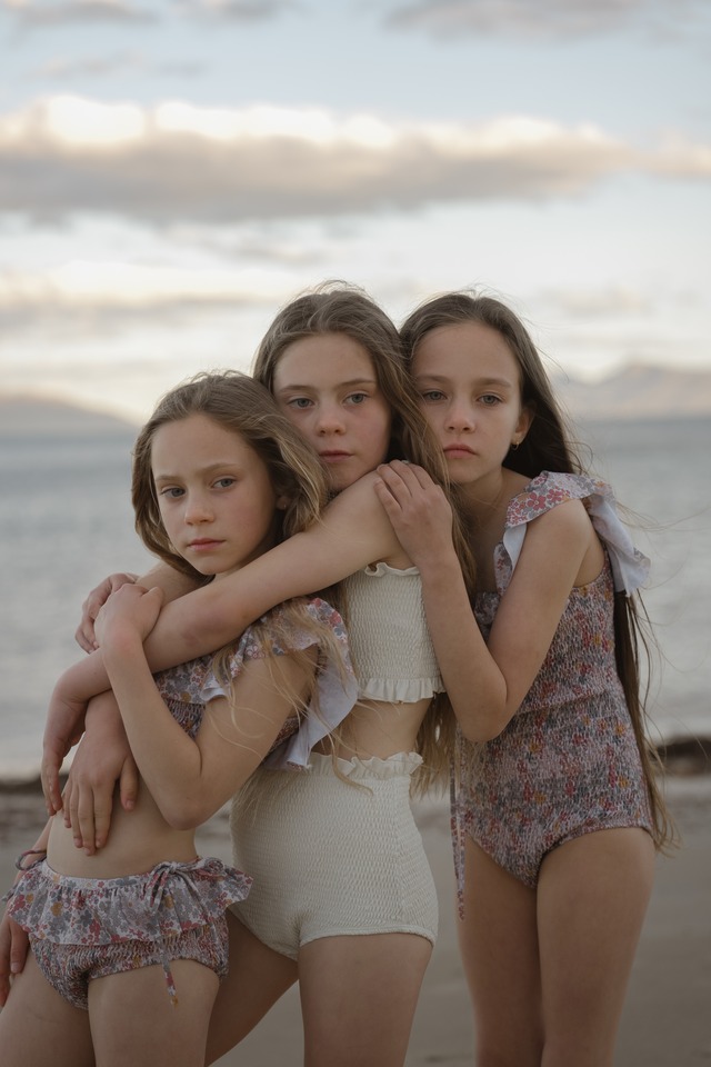 《即納》son and daughter / Monroe Bikini  Swimwear Sets 5-6Y