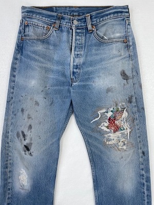 M-272  リーバイス Levis501 レギュラー古着 2000年メキシコ製 W 76cm(ぐるり） 股下 73cm