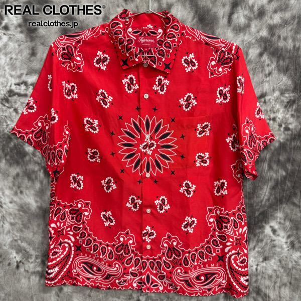 Supreme/シュプリーム【21SS】BANDANA SILK/バンダナ シルク 半袖