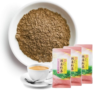 国産 静岡産 粉末紅茶 パウダー 紅茶 粉末茶 和紅茶 80g 川本屋茶舗 (3袋)