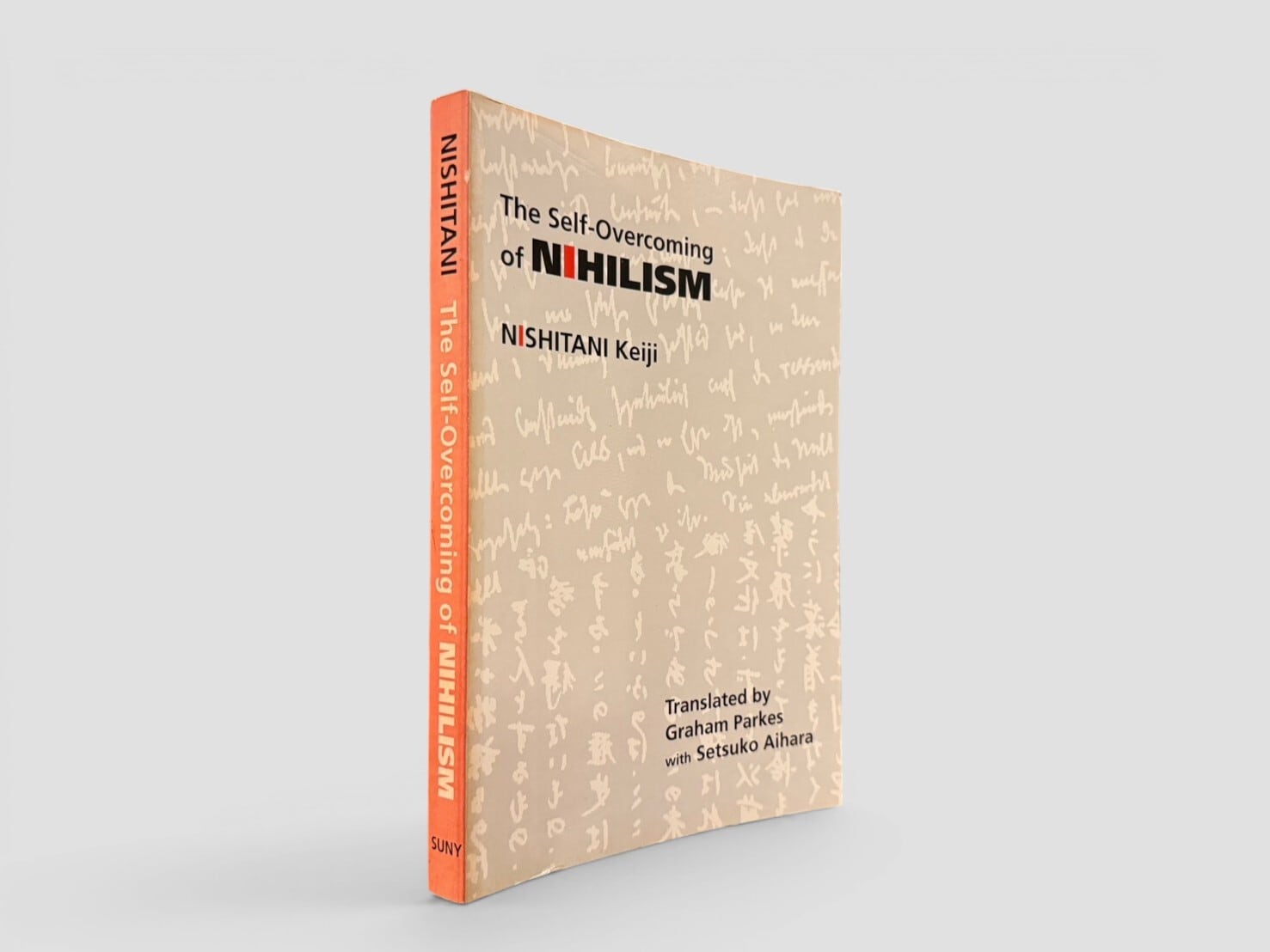 【SJ1107】【FIRST PAPERPACK EDITION】The Self-Overcoming of Nihilism(1990) /Nishitani Keiji