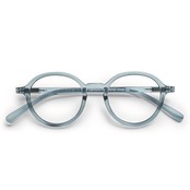 【Have A Look】ブルーライトカット付きリーディンググラス CIRCLE SLIM smoke +1.0
