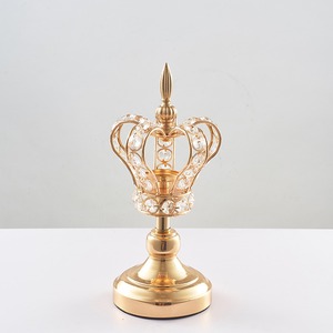 ※Lサイズ※クリスタルクラウンキャンドルホルダー [mellifluous]