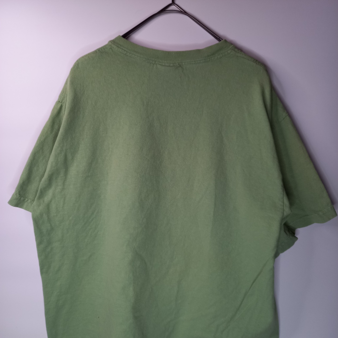 COMFORT COLORS　クルーネック　プリントTシャツ　カレッジロゴ　M