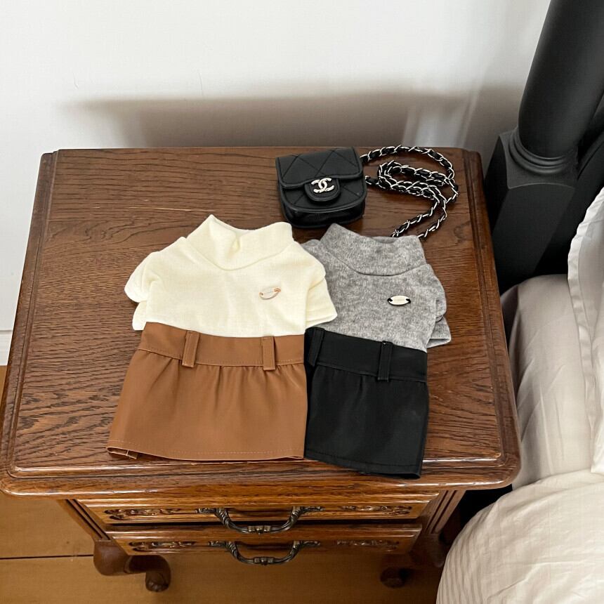 《予約》PP0087 レザーワンピース