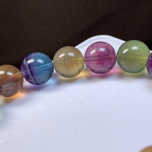 ー極ーレア！発色が美しいフローライト ブレスレット