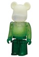 メディコム ベアブリック BE@RBRICK 100% [シリーズ 23] JELLYBEAN クリームソーダ 内袋未開封 カード有り 箱無し ４号店商品
