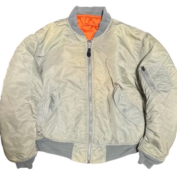 ALPHA INDUSTRIES 90s USA製 ビンテージ MA-1 短丈 フライトジャケット