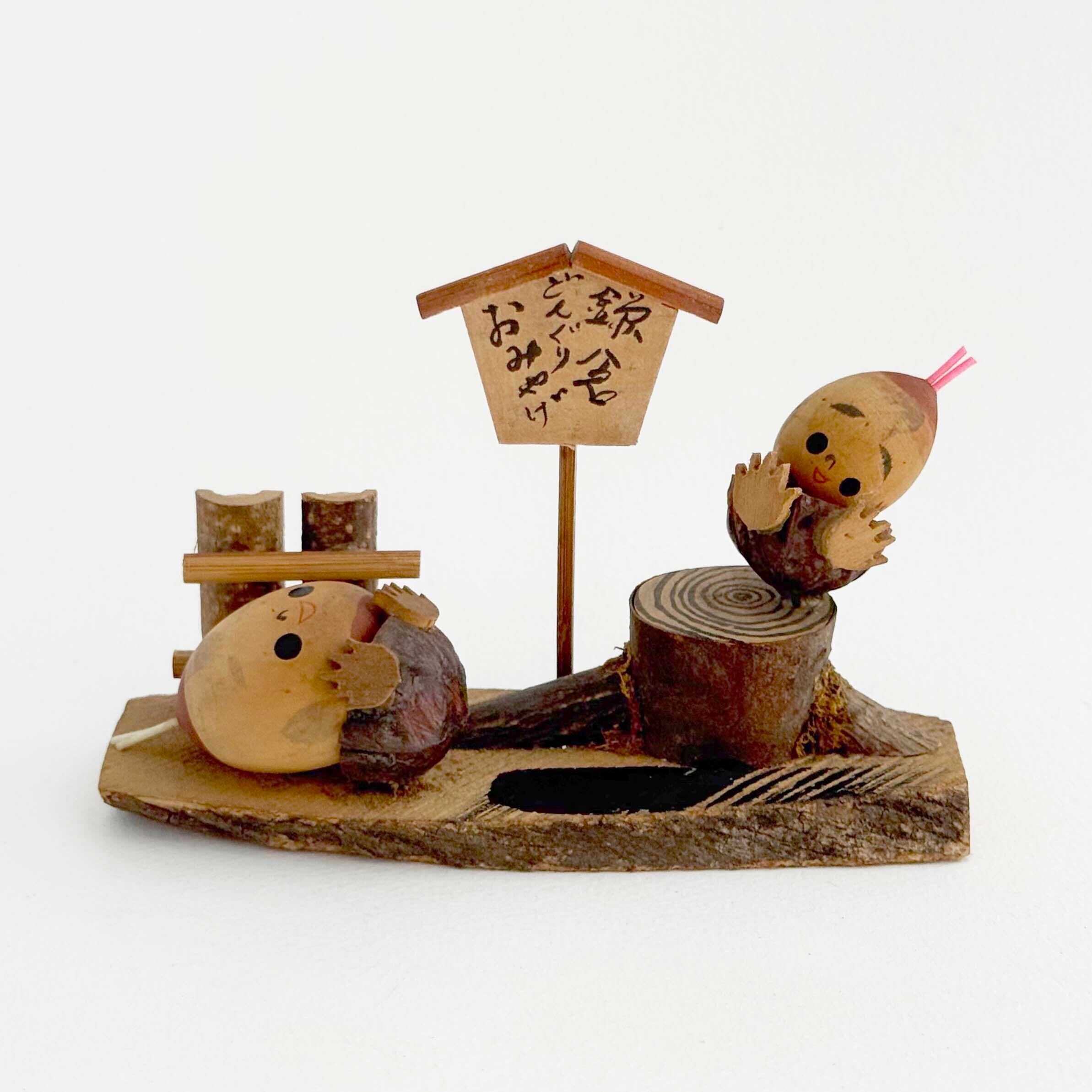 どんぐり兄弟こけしフィギュア