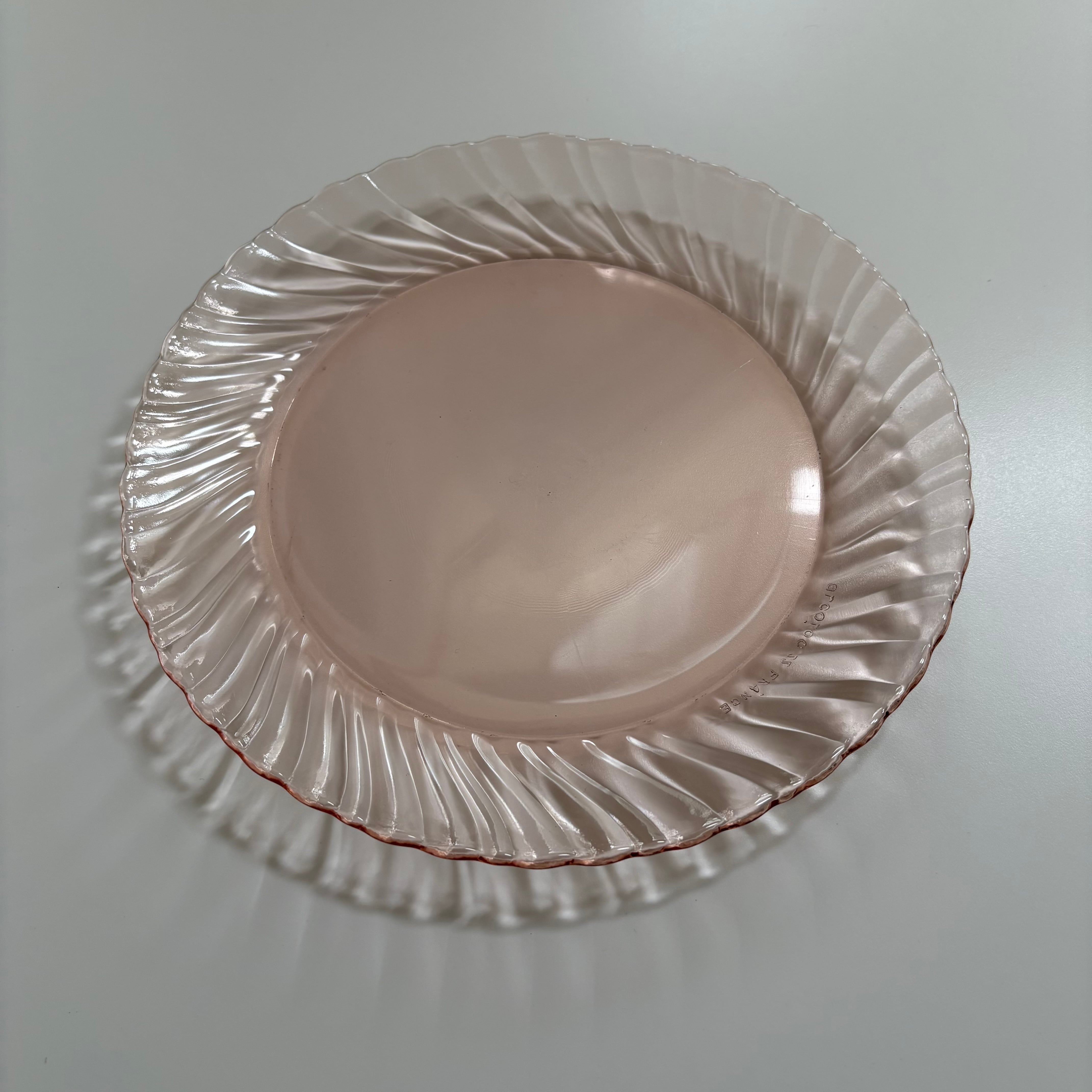 Choisy le Roi（ショワジールロワ）　薔薇のプレート Choisy le Roi（ショワジールロワ） 薔薇のプレート