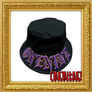 3DLOGO　BUCKET　HAT（GOLDORANGE×PURPLE）XL
