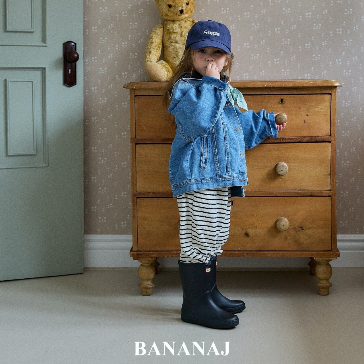 «sold out»«ジュニアサイズあり» Banana J ジョガーパンツ 2colors