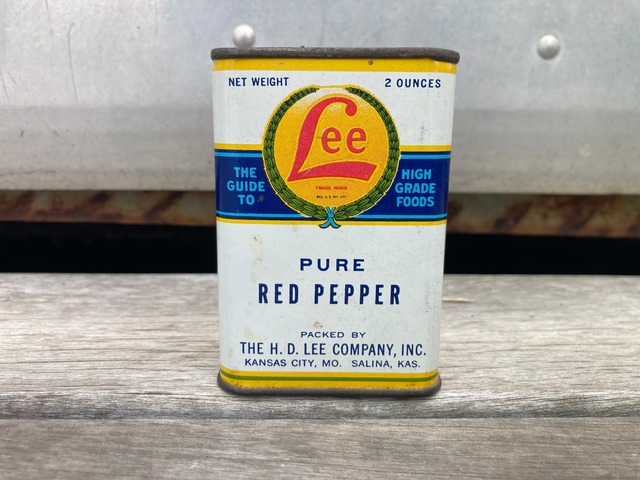 40s THE H.D. LEE COMPANY RED PEPPER