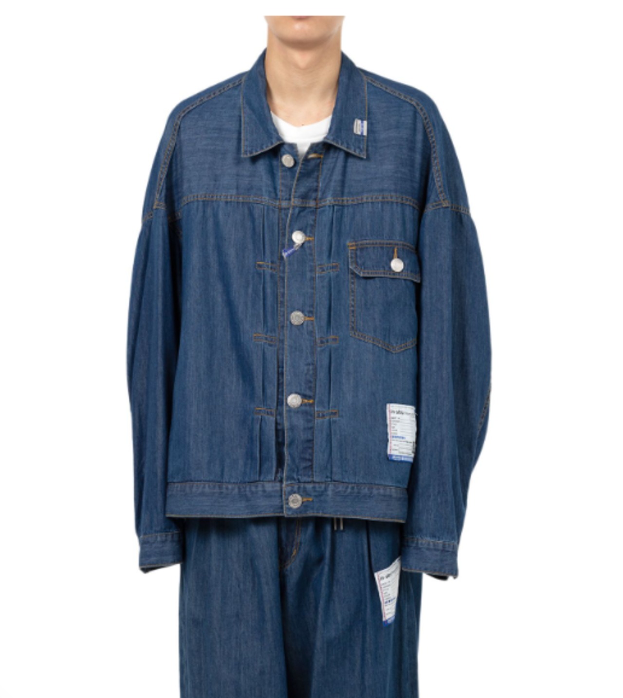 【25SS】in.stru(men-tal)インストルメンタル / Cotton Tencel Denim Jacket / デニムジャケット - 5