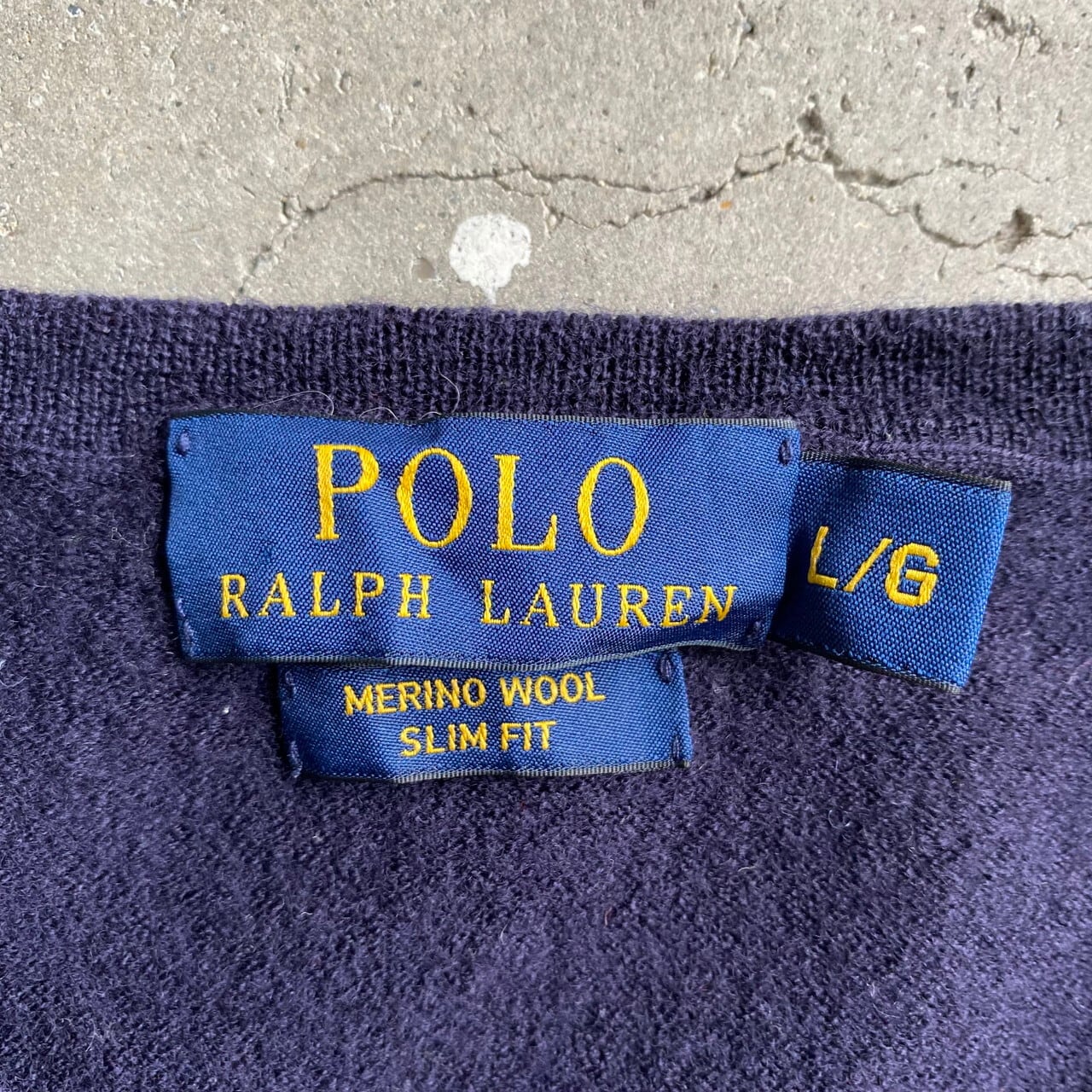 Polo Ralph Lauren ポロラルフローレン Vネック メリノウールニット ...