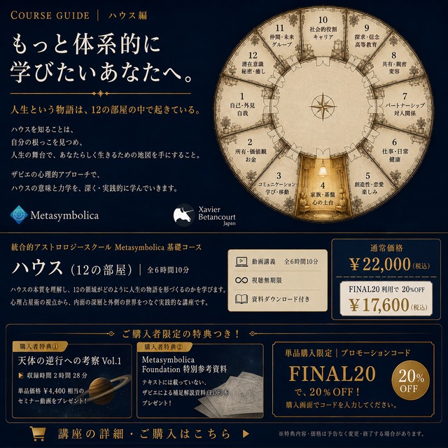 単品：基礎講座 第2回「ハウス」