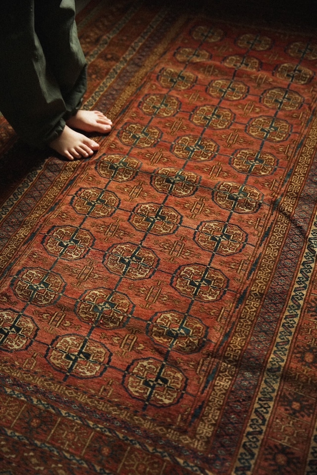 892 -Semi Antique Turkmen Tekke rug