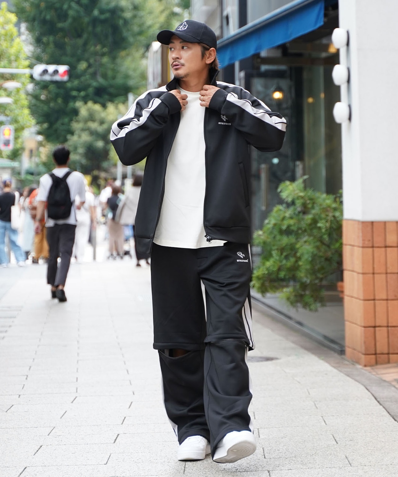 【#Re:room】SIDE LINE TRACK JACKET［REJ106］