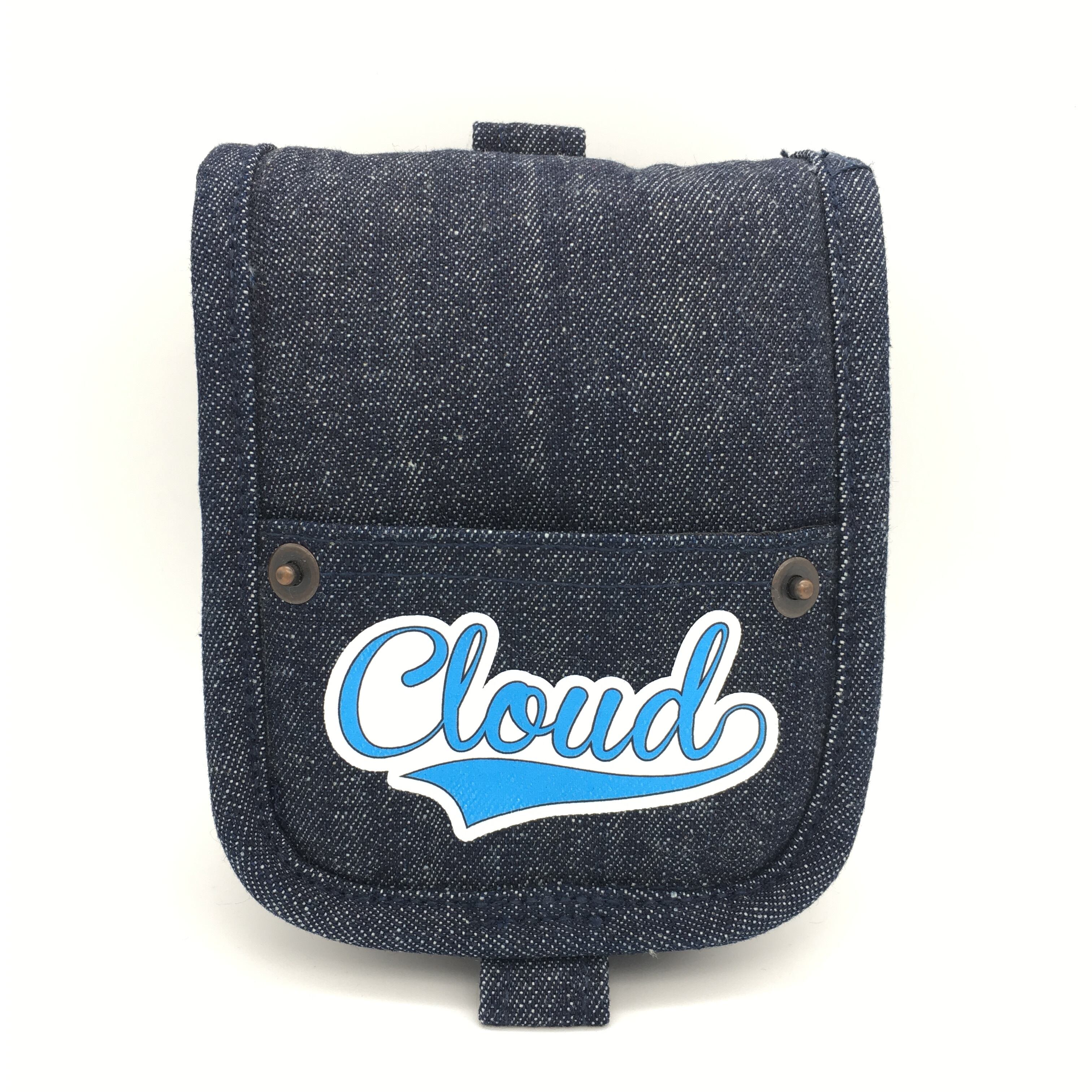 VAPEポーチ ロゴ スカイブルー