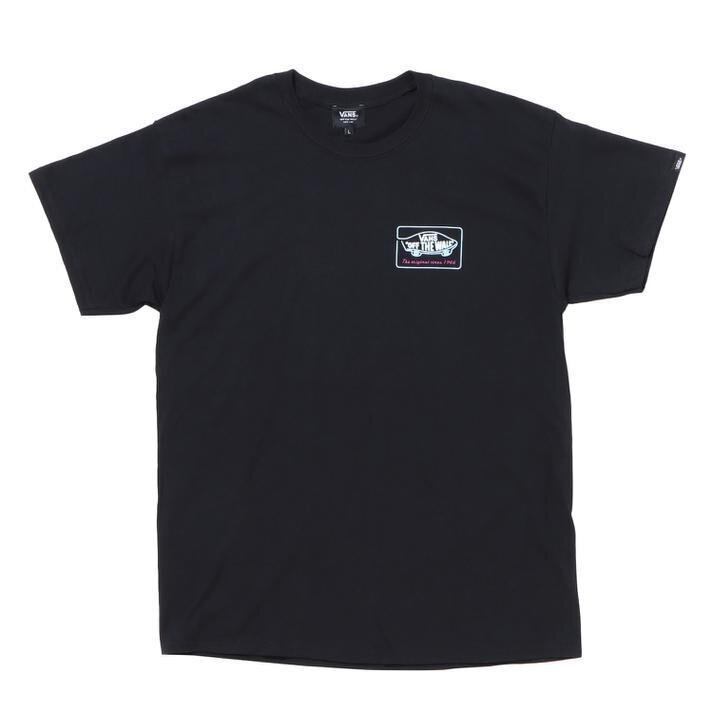 VANS (バンズ) M VANS NEON TUBE OTW S/STEE ショートスリーブ ブラック 121H1010500