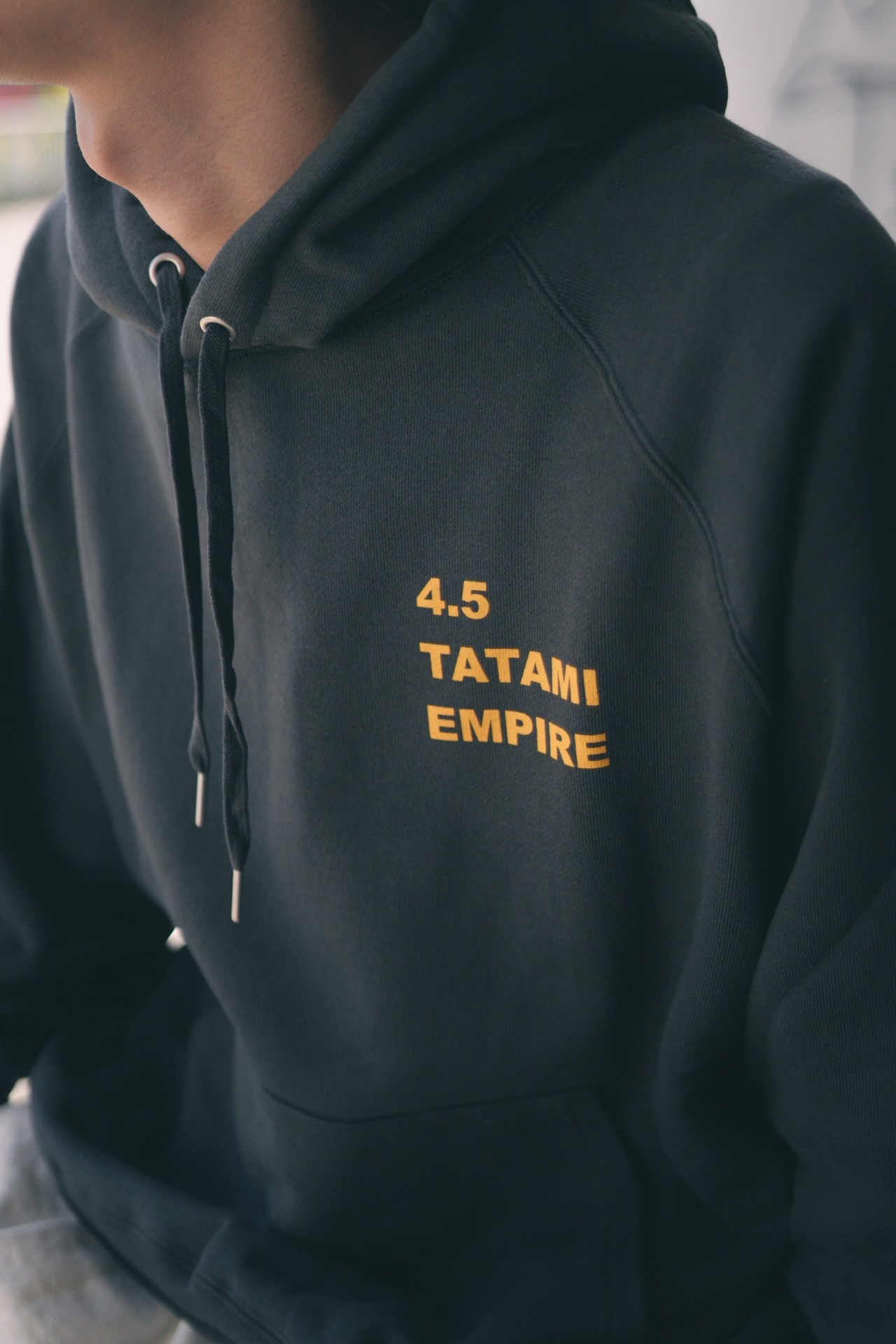 4.5 TATAMI EMPIRE Hoodie (Dark gray) -あとがき-