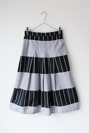 Double stripe skirt