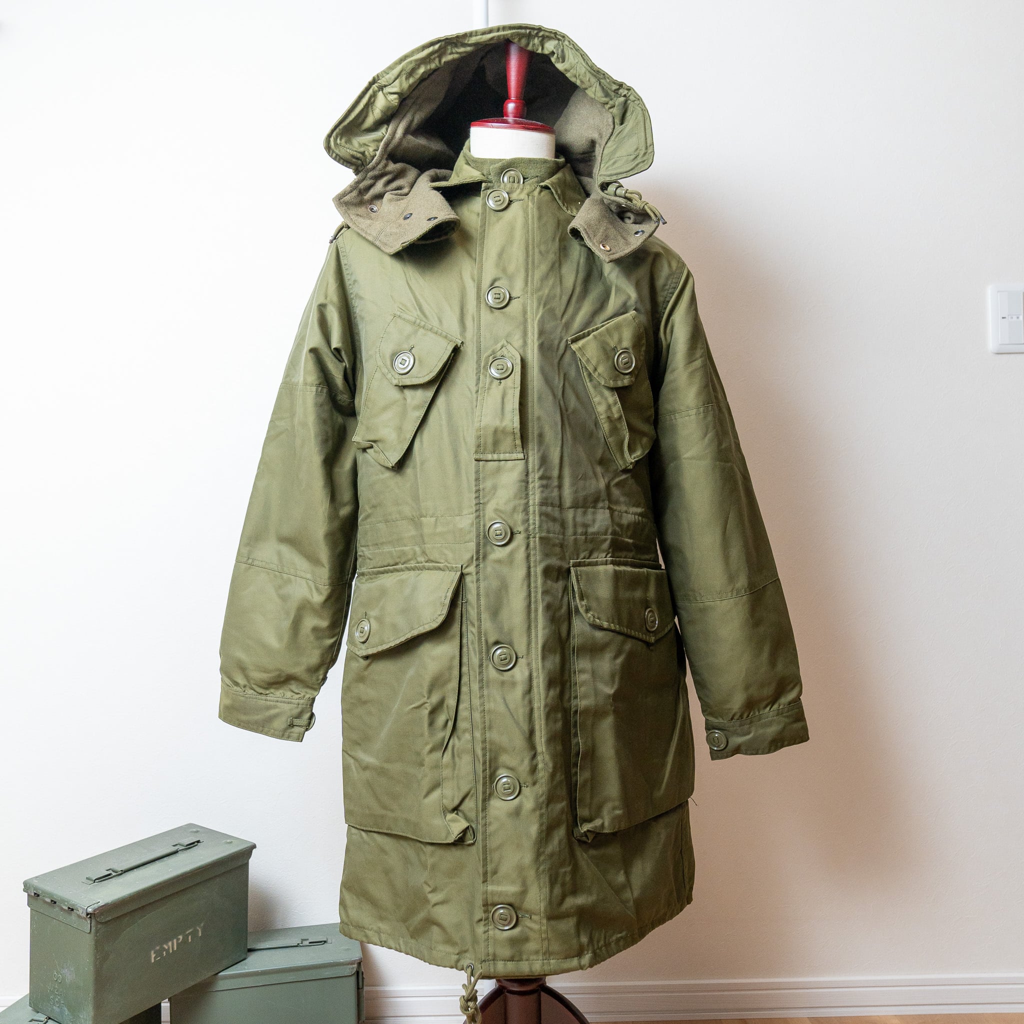 DEADSTOCK】Canadian Army ECW Combat Parka "Full Set" S-L 実物 カナダ軍 コンバット パーカー  希少 レア デッドストック | FAR EAST SIGNAL