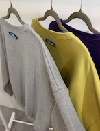 【新作5%OFF・3日間】Deep U-neck Sweat_3colors