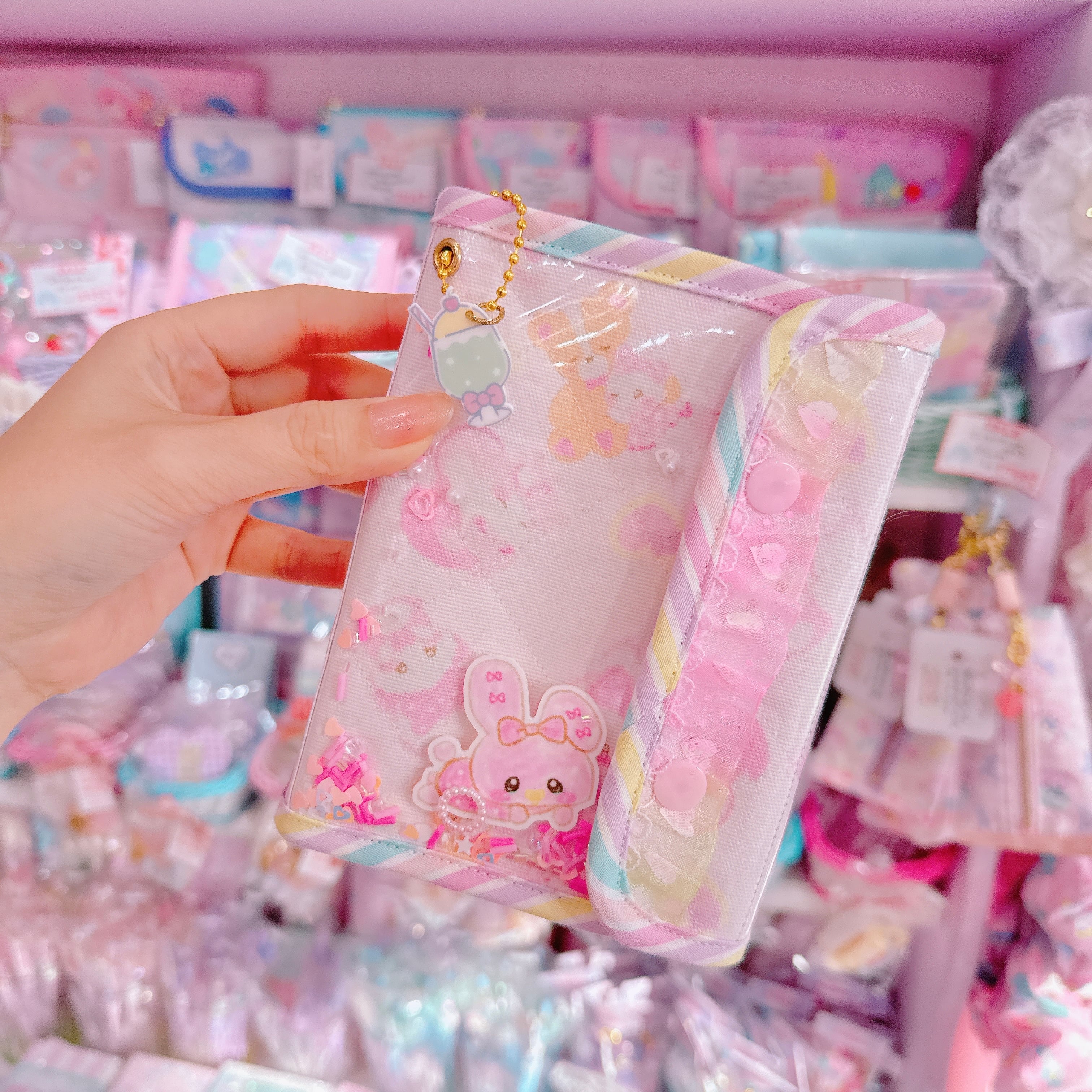 【D8】77-46シール帳バインダーA7（6穴）