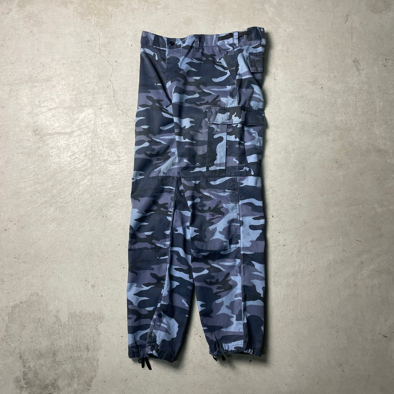 民間品 シティーカモ カーゴパンツ メンズW35相当 古着 ミリタリー